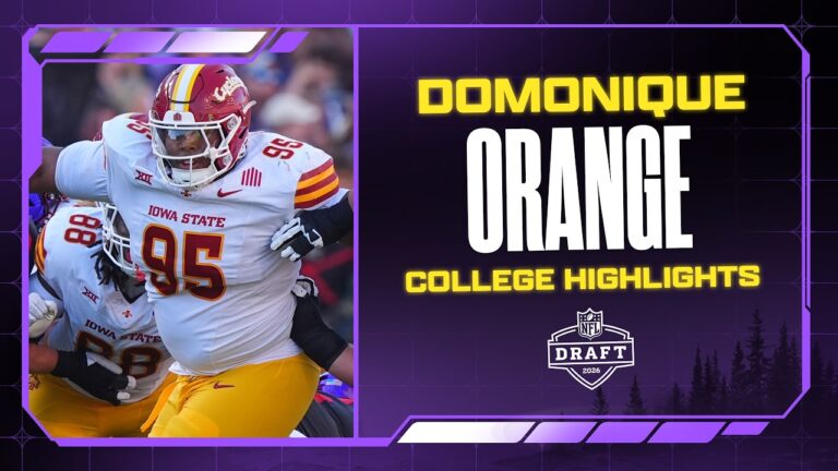 Domonique Orange College Highlights Minnesota Vikings