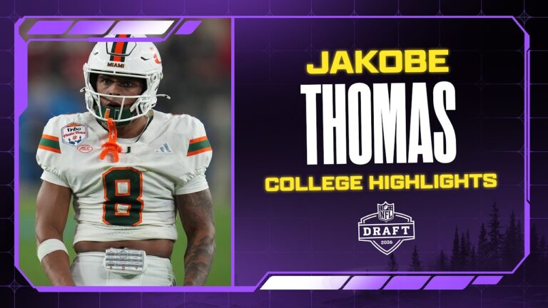 Jakobe Thomas College Highlights Minnesota Vikings