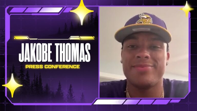 Jakobe Thomas Talks Being Drafted by Vikings, Top 30 Visit to Minnesota, His Journey to the NFL