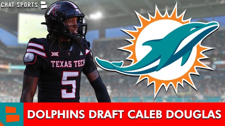 WHAT IS JON-ERIC SULLIVAN DOING?!?! Dolphins Draft WR Caleb Douglas With The 75th Pick NFL Draft