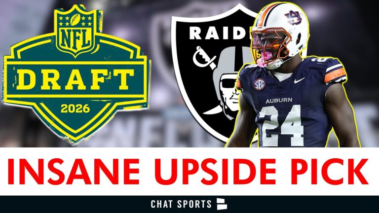 Raiders Draft INSANE UPSIDE But RISKY PICK At 67 In The 2026 NFL Draft