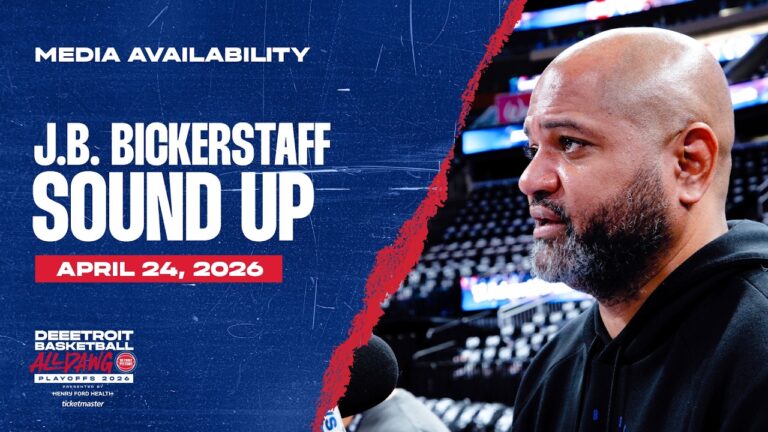 Postseason Media Availability J.B. Bickerstaff Friday, April 24th 2026