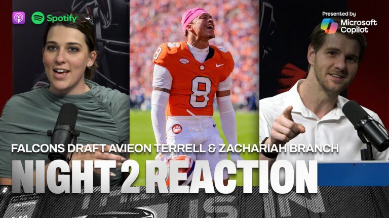 Atlanta Falcons draft Avieon Terrell & Zachariah Branch 2026 NFL Draft Atlanta Falcons Podcast
