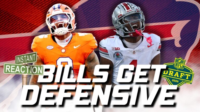INSTANT REACTION: The BILLS get DEFENSIVE on Day 2 with TJ PARKER and DAVISON IGBINOSUN (IGB)