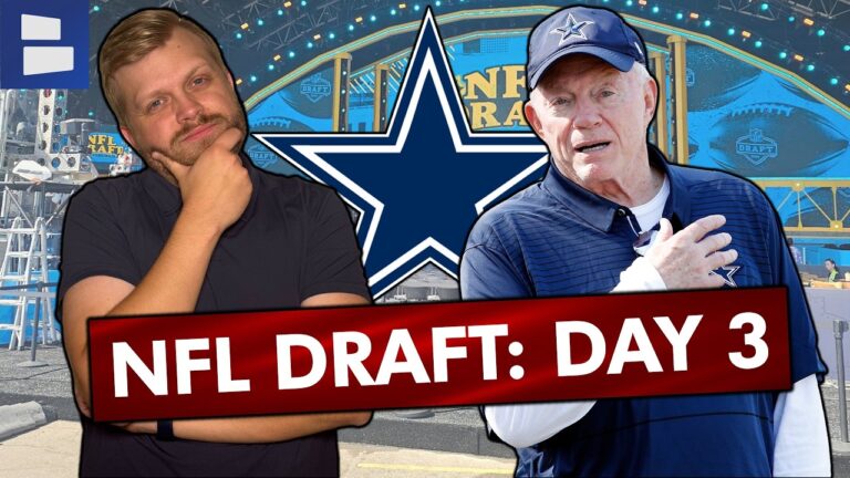 Dallas Cowboys Live 2026 NFL Draft Day 3 Coverage: Rounds 4, 5, 6 & 7