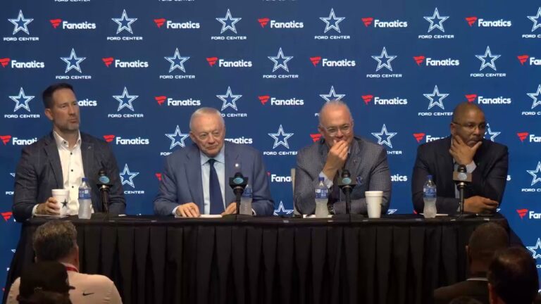 NFL Draft Day 2 Post-Draft Press Conference Dallas Cowboys 2026