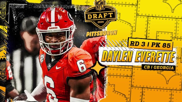 Steelers Nation Radio reacts to the pick of CB Daylen Everette
