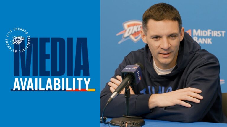 Coach Daigneault on the team’s immediate action Postgame Media April 2, 2026