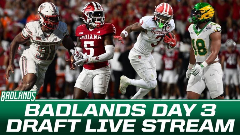 2026 NFL Draft Day 3 Live Stream (FULL BADLANDS)