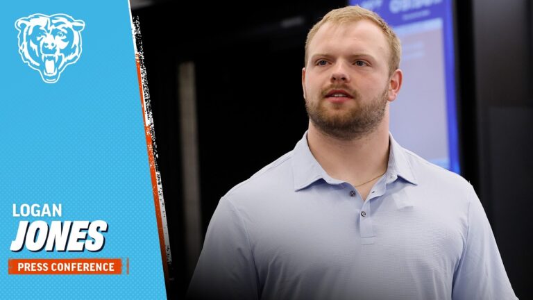 Logan Jones excited to get to work Press Conference