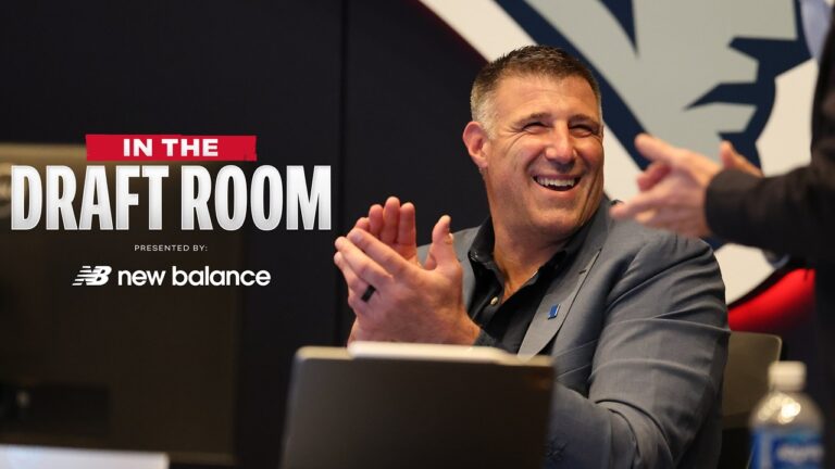 EXCLUSIVE: Inside the Draft Room as Patriots Select Eli Raridon 2026 NFL Draft