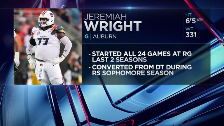 Jeremiah Wright Drafted No. 132 overall by Saints 2026 NFL Draft