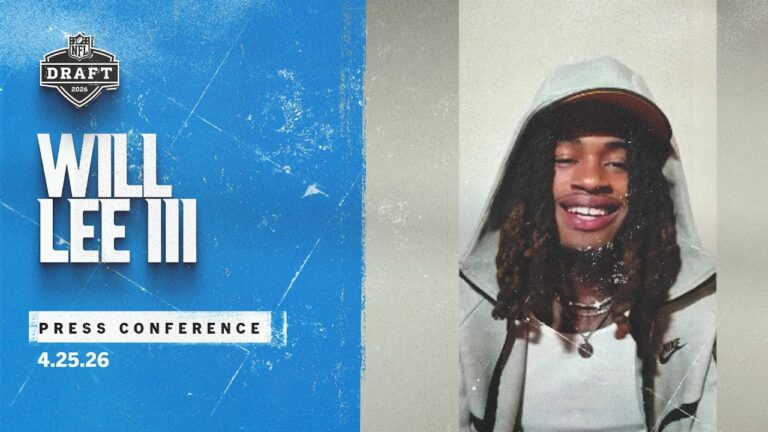 Will Lee III introductory press conference Carolina Panthers