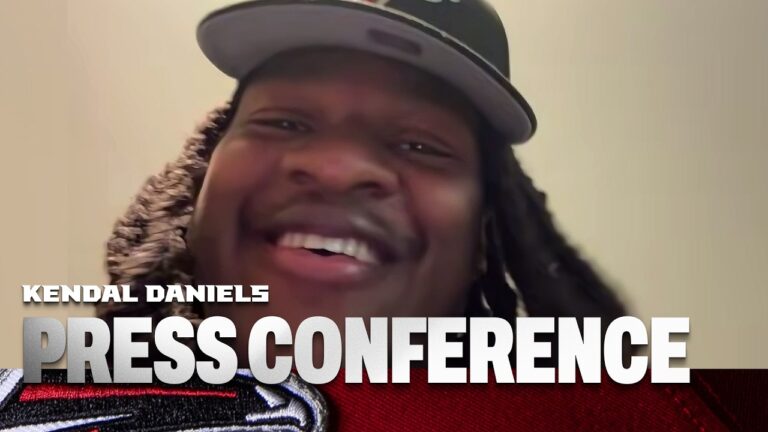 Kendal Daniels Press Conference 2026 NFL Draft Atlanta Falcons