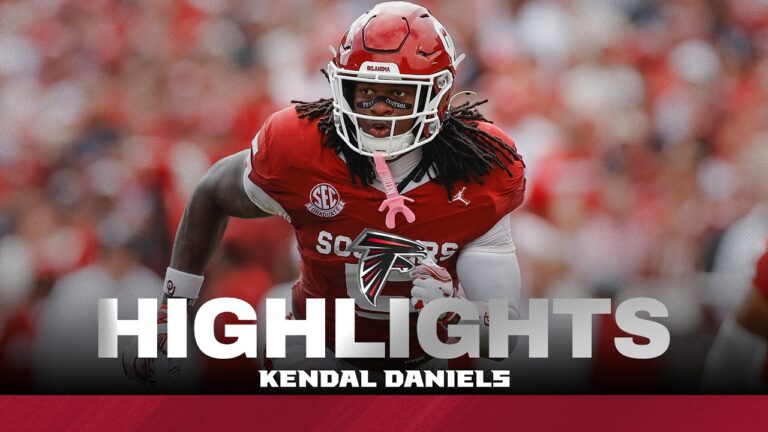 Kendal Daniels College Highlights 2026 NFL Draft Atlanta Falcons