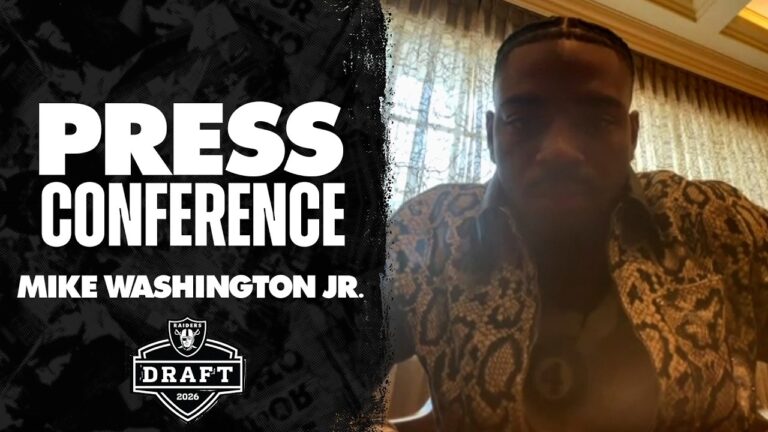 Mike Washington Jr.: Excited To Get Rolling With Ashton Jeanty 2026 NFL Draft