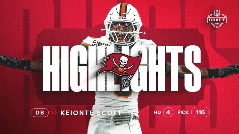 View Highlights of Keionte Scott 2026 NFL Draft Tampa Bay Buccaneers