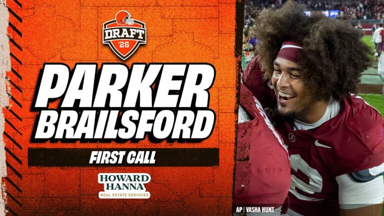 C Parker Brailsford gets The Draft Call at No. 146 Overall Cleveland Browns