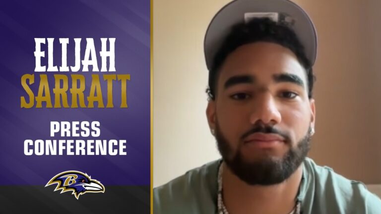 Elijah Sarratt: ‘I Just Want to Make Lamar Jackson’s Job Easier’ Baltimore Ravens