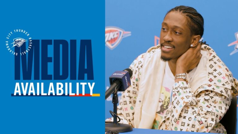 Jalen Williams on the final weeks of the season Postgame Media April 2, 2026
