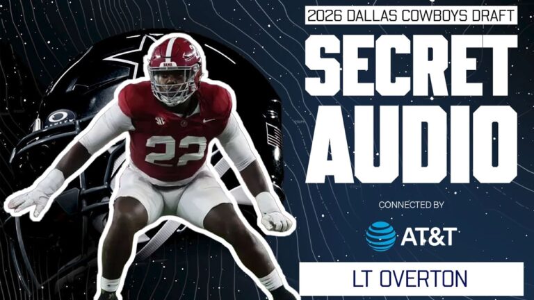 Secret Audio: LT Overton Dallas Cowboys 2026