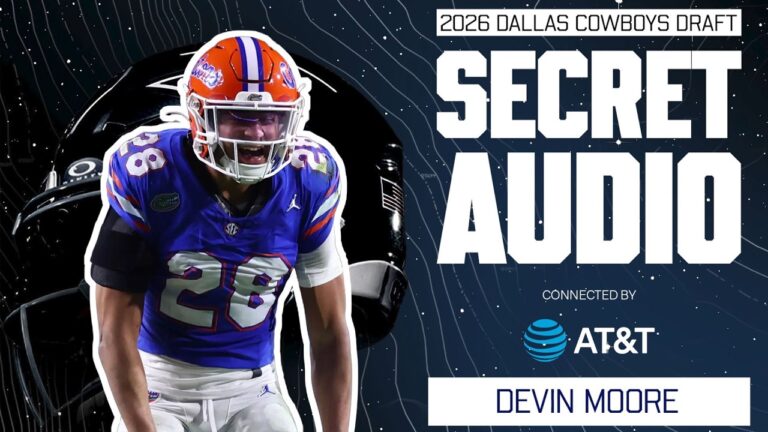Secret Audio: Devin Moore Dallas Cowboys 2026