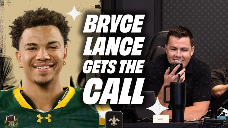 Bryce Lance Gets Draft Call from Saints 2026 NFL Draft