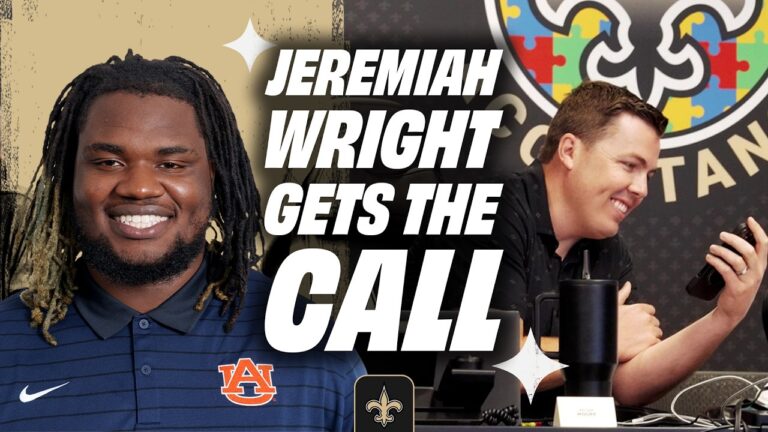 Jeremiah Wright Gets Draft Call from Saints 2026 NFL Draft