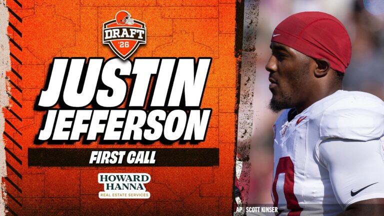 LB Justin Jefferson gets The Draft Call at No. 149 Overall Cleveland Browns
