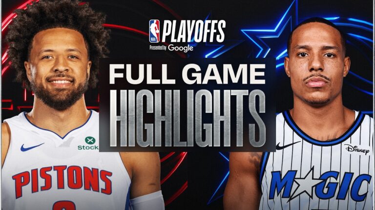 1 PISTONS at 8 MAGIC FULL GAME 3 HIGHLIGHTS April 25, 2026