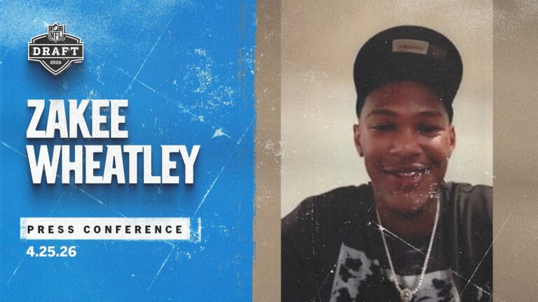 Zakee Wheatley introductory press conference Carolina Panthers