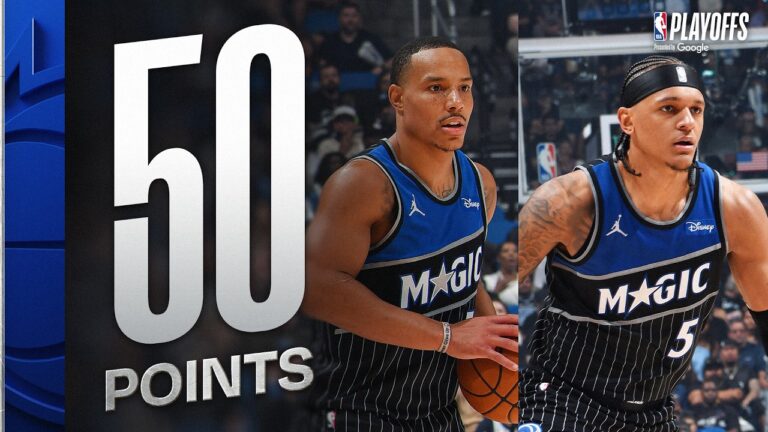 Bane (25) & Banchero (25) LEAD the Way In Game 3 (Bane Ties Franchise Record ) April 25, 2026