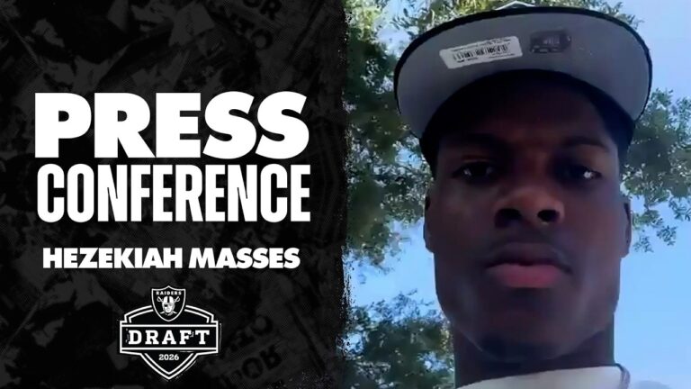 Hezekiah Masses: Im Not Taking It Lightly 2026 NFL Draft