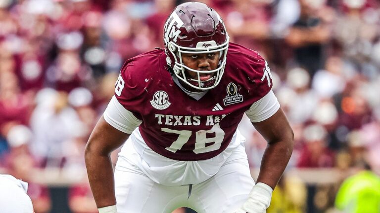 Dametrious Crownover College Highlights, Texas A&M OT New England Patriots 2026 NFL Draft Pick
