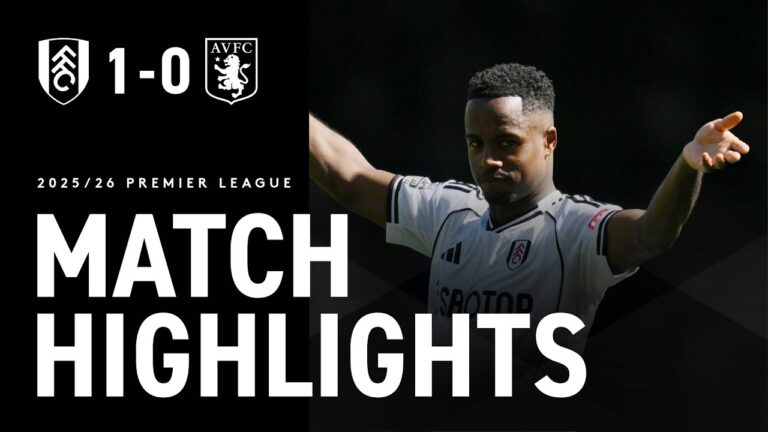 Sess Seals The Three Villa Victory Fulham 1-0 Villa