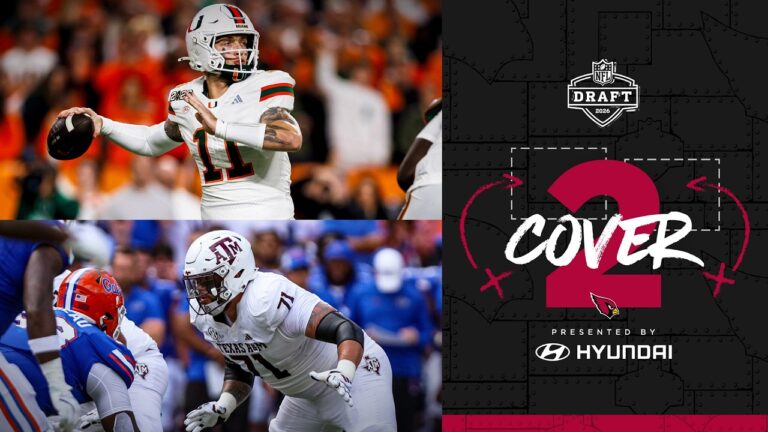 Cardinals Cover 2 – OFFENSE x2 on Day 2 QB Carson Beck & G Chase Bisontis Arizona Cardinals 2026