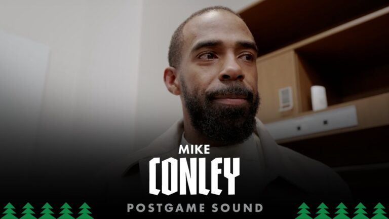 Just Keep Doing The Work Mike Conley Postgame Sound 04.02.26