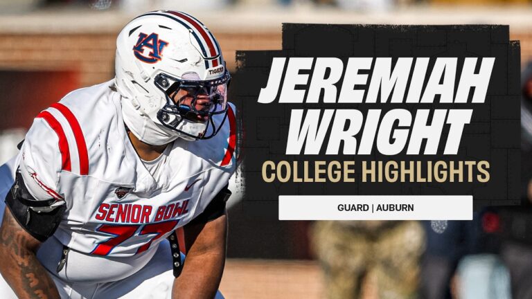 Jeremiah Wright College Highlights Auburn G 2026 NFL Draft