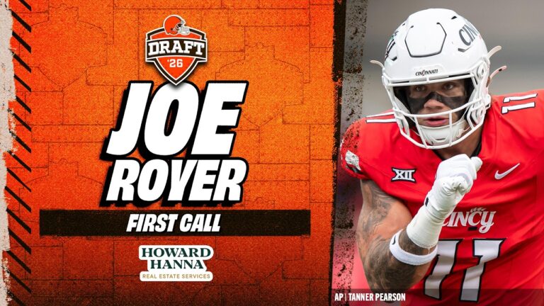 TE Joe Royer gets The Draft Call at No. 170 Overall Cleveland Browns