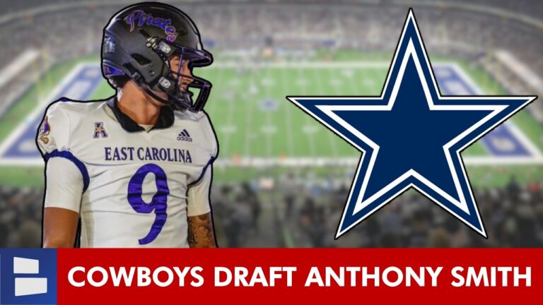 Anthony Smith Selected By Dallas Cowboys At Pick 218 In 7th Round OF 2026 NFL Draft