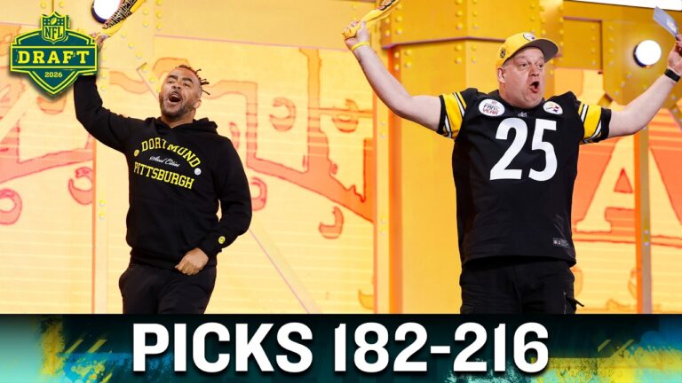 Picks 182-216: Punter and Kicker go off the board 2026 NFL Draft