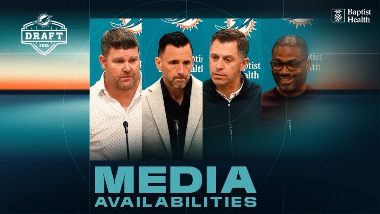 Player Personnel Staff Review Draft Day 3 Selections Miami Dolphins
