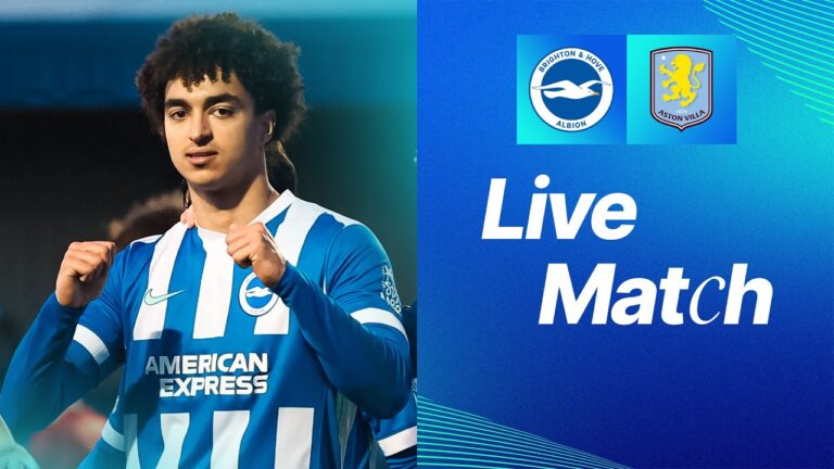 PL2 LIVE! Brighton v Aston Villa