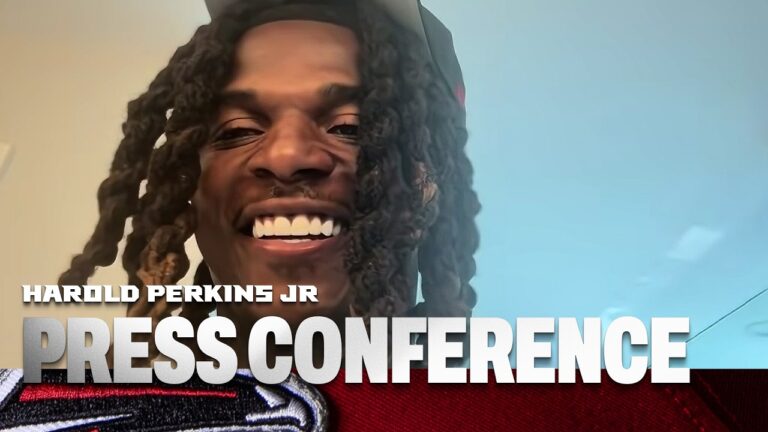 Harold Perkins Jr. is excited to be an Atlanta Falcon Press Conference 2026 NFL Draft