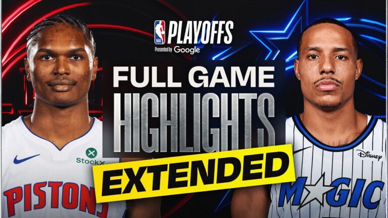 EXTENDED: 1 PISTONS at 8 MAGIC FULL GAME 3 HIGHLIGHTS April 25, 2026