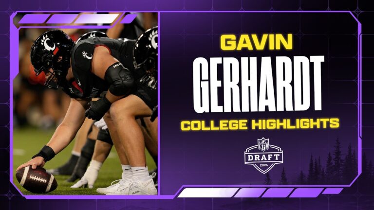 Gavin Gerhardt College Highlights Minnesota Vikings