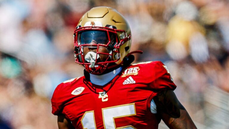 Quintayvious Hutchins College Highlights, BC Linebacker New England Patriots 2026 NFL Draft Pick