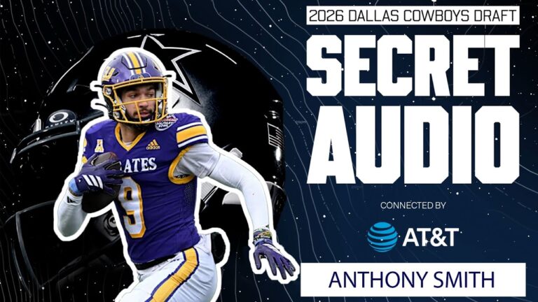 Secret Audio: Anthony Smith Dallas Cowboys 2026