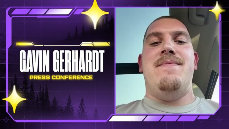 Gavin Gerhardt on Being Drafted, Vikings Coaching Staff, Draft Process & His Development As A Player