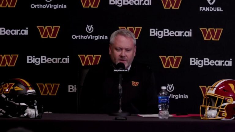 LIVE: Asst. GM Lance Newmark Speaks to the Media After the NFL Draft Washington Commanders
